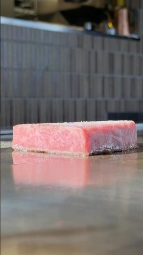 Teppanyaki Wagyu Striploin Lunch in Namba 🍽🔥