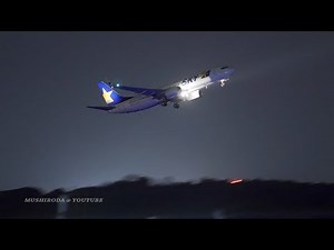 RJFF NIGHT DEPARTURES 福岡空港 夜の離陸機 2018年2月 Part 2