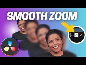 How to Smooth Zoom Like a Pro In Davinci Resolve (Splines)