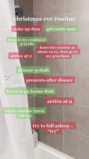 christmas eve routine🎄 (next videos will be morning routine with more detail, and night routine as well) VC: @christmas.dreaming #christmas #xmas2022 #christmascountdown #christmastok #fypシ #christmaseve #routine