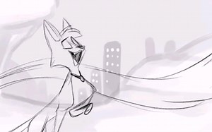 V妈手稿Cold December Night (Michael Buble) -Animation Exercise- by Vivziepop