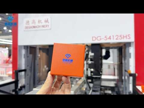 High Speed Rigid Box Making Machine | Small Box & Large Box Production Process#rigidboxmachine