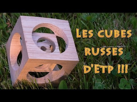 DIY, un cube dans un cube dans un cube, tout en bois !!!
