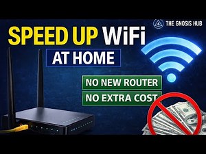 How to Speed Up WiFi at Home (No New Router, No Extra Cost)