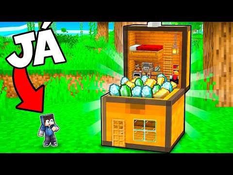 Zmenšil jsem se a POSTAVIL NEJMENŠÍ DŮM V TRUHLE!