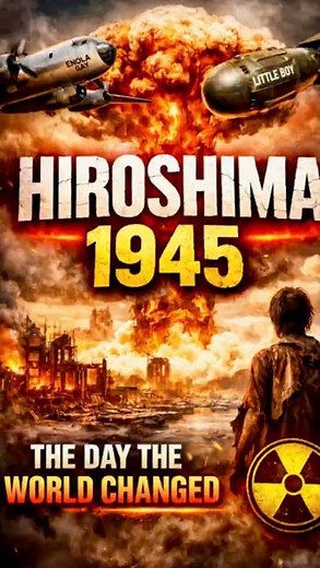 Hiroshima 1945: The Atomic Bomb That Changed the World Forever. #HistoryExplained #JapanHistory