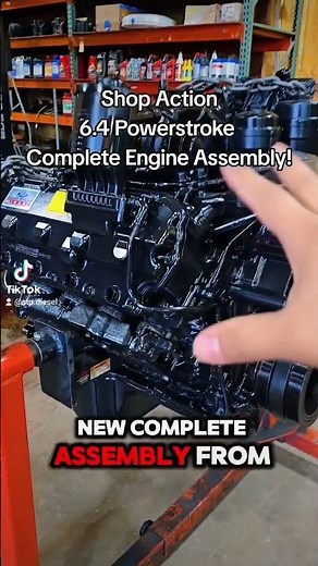 6.4 Powerstroke Complete Engine Assembly/ STP Diesel