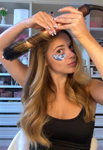 Tuto brushing ondulé détaillé avec Dyson Air Wrap