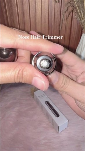 Electric Nose Hair Trimmer | Safe, Painless & Precise Grooming for Men & Women