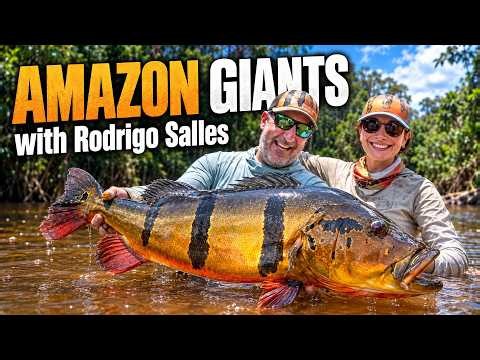 Into the Amazon for Giant Peacock Bass with Rodrigo Salles