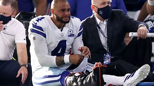 Dak Prescott carted off field after gruesome injury