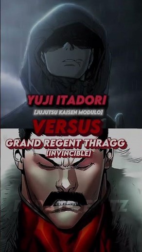 Yuji (modulo) versus Thragg (invincible) #shorts