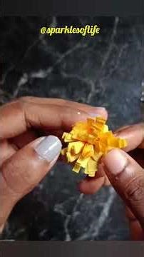 Water Lily from Paper #diypapercraft #sparklesoflife #trending #papercraft