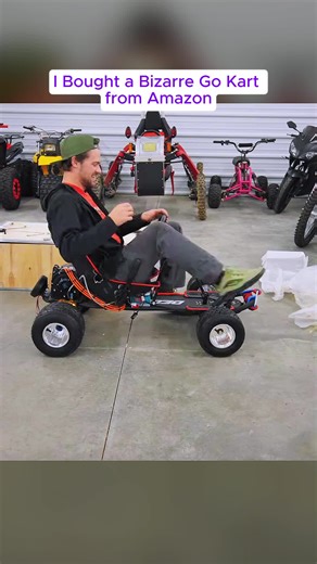 Reviewing an Unusual Go Kart from Amazon