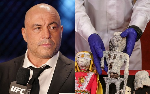 "It looks like a f*cking alien" - Joe Rogan shares astounding theory on tridactyl Nazca mummies a month after research scientist's tragic death