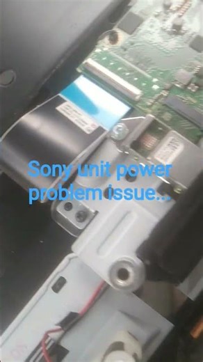 Short killing a Sony unit with power problem...