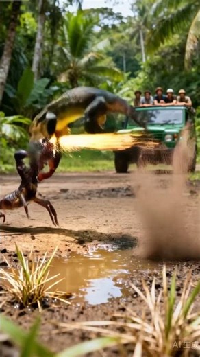 불꽃튀는 대결!전갈vs가시드래곤/Spark Clash! Scorpion vs Thorny Dragon