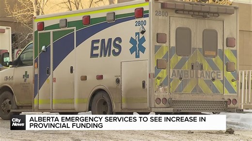 Alberta emergency services to see increase in provincial funding