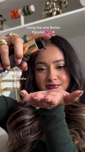 barbie ponytail>> #ponytailtutorial #barbieponytail