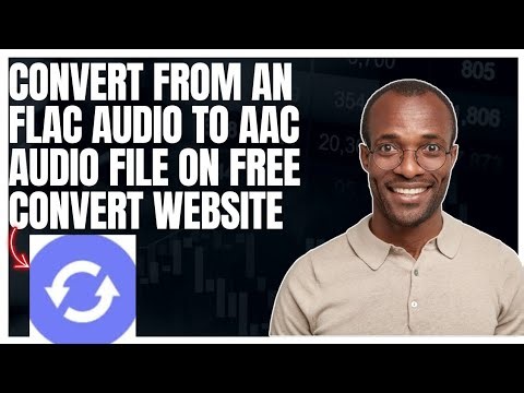 How to convert from an FLAC audio to AAC audio file on FreeConvert website