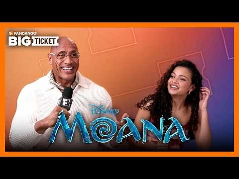 Dwayne Johnson & Catherine Laga'aia on Embodying the Polynesian Spirit in the Live-Action 'Moana'
