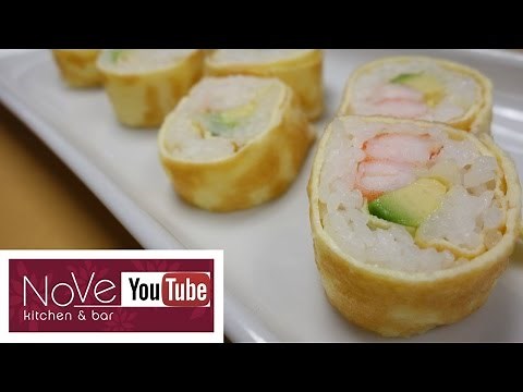 Tamago Maki - How To Make Sushi Series