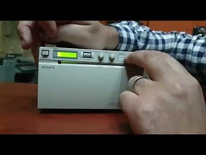 sony b/w printer service