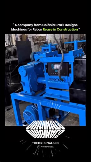 Knowledge Matrix on Instagram: "A Company from Goiânia, Brazil Designs Machines for Rebar Reuse in Construction 🏗️⚙️ This innovative company develops machines that cut, bend, and reshape old or leftover steel rebar, giving it a second life on construction sites. Instead of wasting scrap metal, these machines efficiently prepare reused rebar for new concrete structures, saving material costs and reducing environmental impact. By automating the process, they improve speed, safety, and precision, 