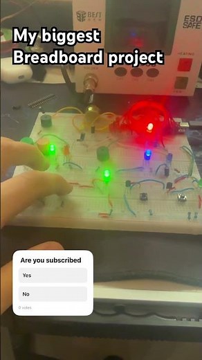 My biggest Breadboard project ever!