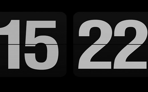 Win10免费时钟屏保软件