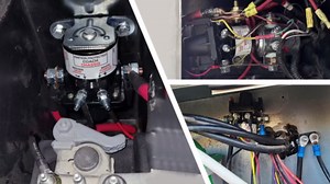 0100055000 Battery Disconnect Relay for RV - 12V Latching Solenoid, Compatible with Intellitec 01-00055-000