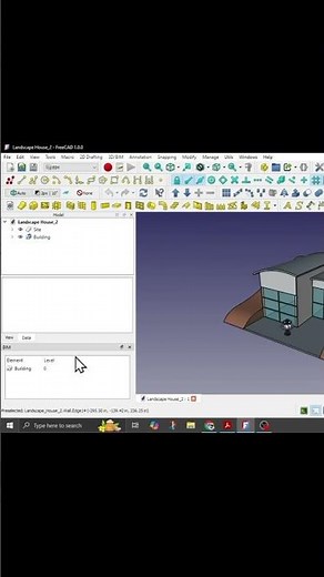 How to create and save views in FreeCAD BIM