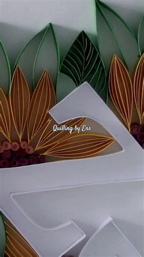Edge Quilling Technique #diy #quillingart #trending #flowers #viral #quilling #handicraft