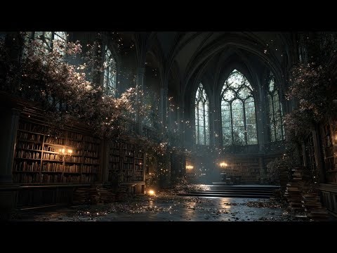 Dark Library Ambience🔮 for Study & Deep Focus & Relaxation