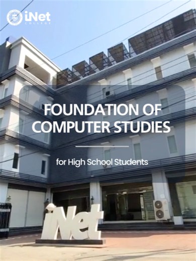 Foundations of Computer Studies for High School Students (💻On Campus) အိုင်တီခေတ်မှာ နောက်ကျမကျန်ရလေအောင် Additional Skills အနေနှင့် အိုင်တီစွမ်းရည်ကို မြှင့်တင်ကြပါစို့။ 📅 စတင်ဖွင့်လှစ်မည့်ရက် - ၂၀-၇-၂၀၂၆။ 💻 အိုင်တီနည်းပညာ သည် ယနေ့ခေတ်တွင် လူငယ်တိုင်း မဖြစ်မနေ စနစ်တကျ အခြေခံကျကျ တတ်မြောက်ထားရမည့် အရေးပါသော စွမ်းရည်တစ်ခု ဖြစ်လာပါပြီ။ 💻 နိုင်ငံတကာပညာရေးစနစ်များ တွင်လည်း Computer Studies နှင့် Digital Skills များကို အခြေခံအဆင့်မှ စတင်၍ အလေးထား သင်ကြားလျက်ရှိကြပါသည်။ 💻 နိုင်ငံတကာ အခြေခံပညာသင်ရ