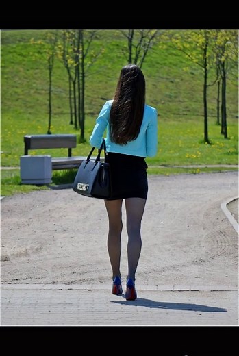 Long Legs in Nylons, Stockings, and Heels