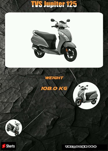 TVS Jupiter 125 Bike Features|Shorts