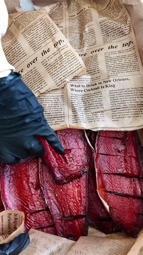 Cold smoked Fish