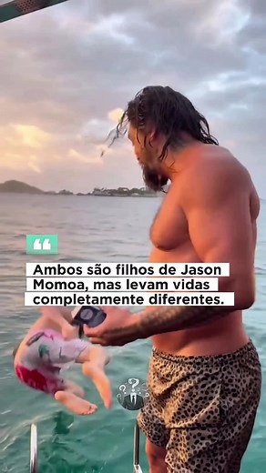Nakoa Wolf e Lola Momoa: Vidas Opostas de Filhos de Jason Momoa