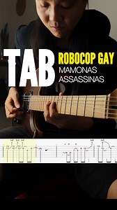 Como tocar “Robocop Gay” - Mamonas Assassinas #guitarra #violão #tabs #tablatura #auladeguitarra | Jony Ken