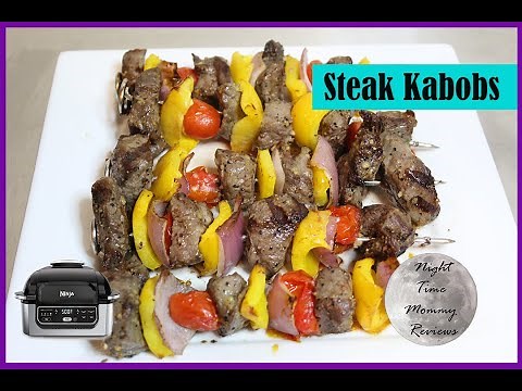 STEAK KABOBS | NINJA FOODI GRILL