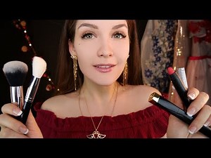 💄 ASMR Makeup on New Year 🎄[RolePlay][Subtitles]