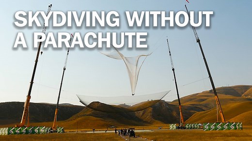 Skydiver makes history by leaping out of plane without a parachute. http://ti.me/2anak0h | TIME