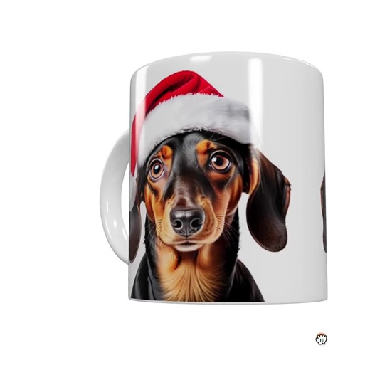 Christmas Mug With Dog, Dachshund Mug, Christmas Mug With Dachshund, Dog Mug, Christmas Gift for Dog Lovers, Tea Mug, Gifts for Women - Etsy