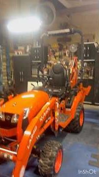 Kubota BX23s ROPS Bar LED light Installation tutorial DIY #kubota