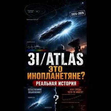 3I/ATLAS: это был инопланетный корабль? #3IATLAS #Космос #МежзвёздныйОбъект #Инопланетяне