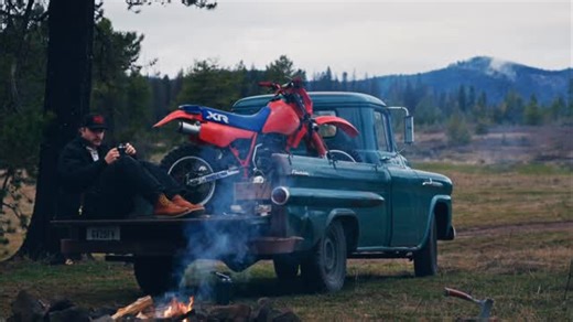 Buddy on Instagram: "Dinner out in the boonies. The ‘58 Chevy handled the mud like a champ."