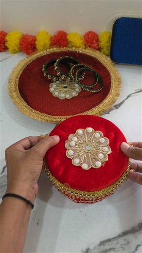 Velvet sweet box hamper 😍#gifthamper #sweetbox#shorts