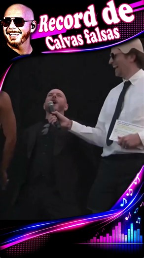 Pitbull Guinness World Record fake bald heads