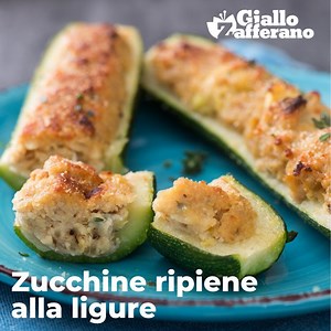 ZUCCHINE RIPIENE ALLA LIGURE 🤩 SEMPLICI e SFIZIOSE: con un tocco croccante che ti conquisterà! RICETTA COMPLETA: https://ricette.giallozafferano.it/Zucchine-ripiene-alla-Ligure.html | Giallozafferano